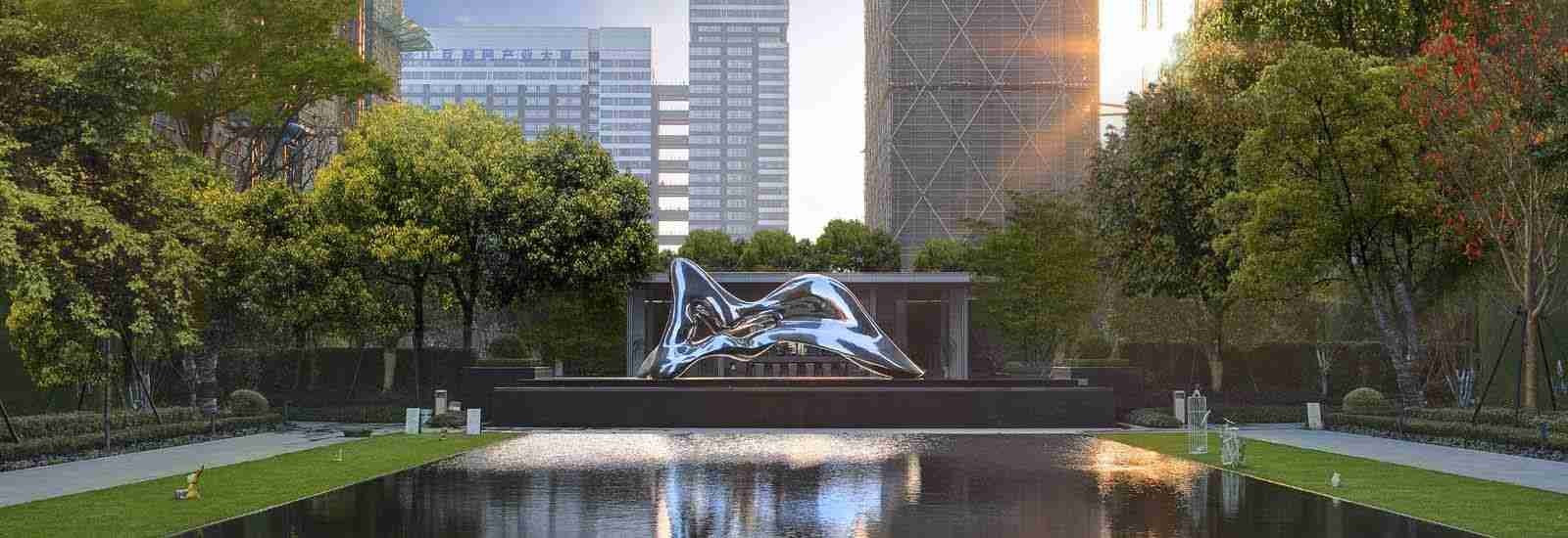 ποιότητας Υπαίθριο γλυπτό μετάλλων εργοστάσιο