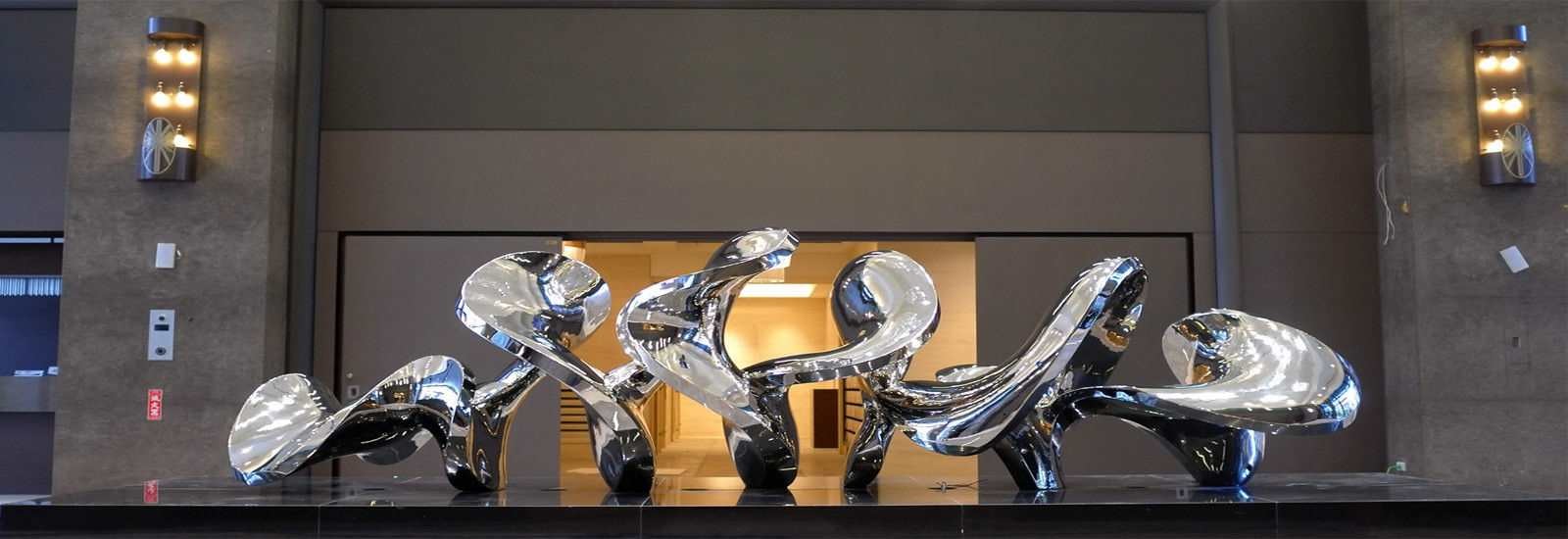 ποιότητας Υπαίθριο γλυπτό μετάλλων εργοστάσιο