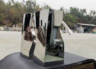 Κήπων σύγχρονο υπαίθριο αγαλμάτων καθρεφτών γλυπτό τέχνης ανοξείδωτου δημόσιο